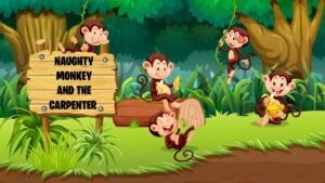 Read more about the article Naughty Monkey and the carpenter Story for kids