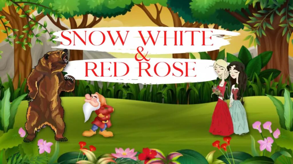 Snow-White-And-Red-Rose