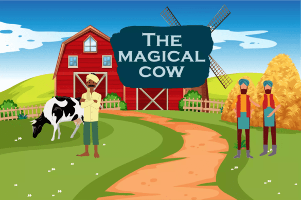 The magical cow story - Storiespub