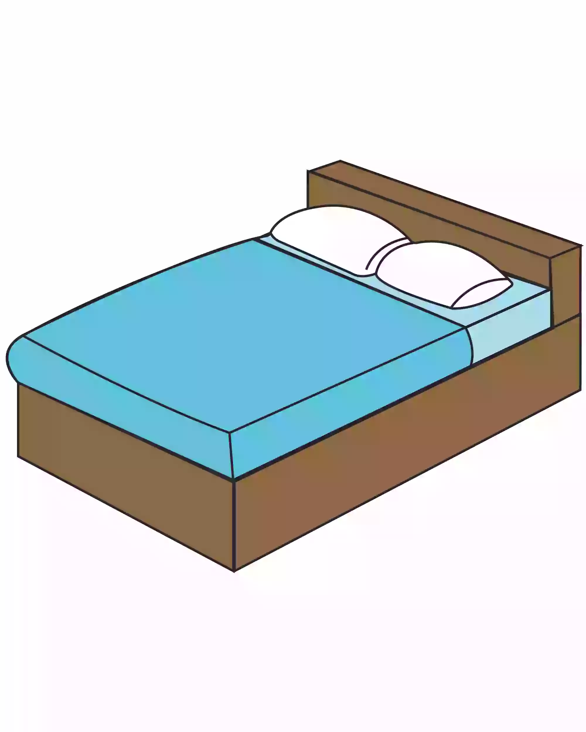 How To Draw A Bed