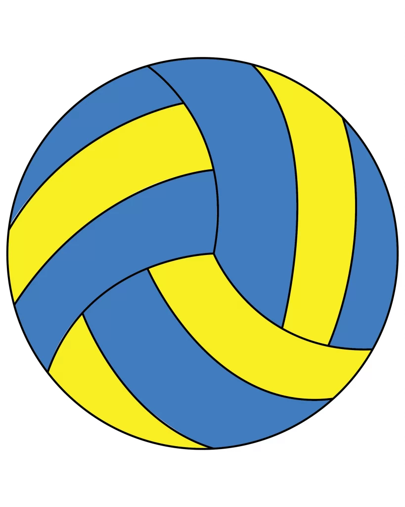 how-to-draw-a-volleyball