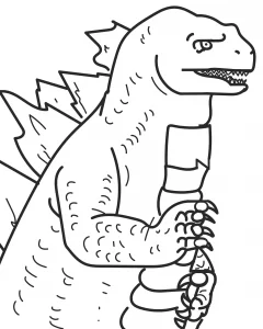 Read more about the article How to draw Godzilla | Step by Step
