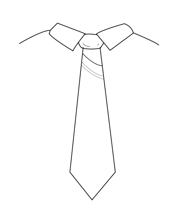 How To Draw Tie In Simple And Easy Steps