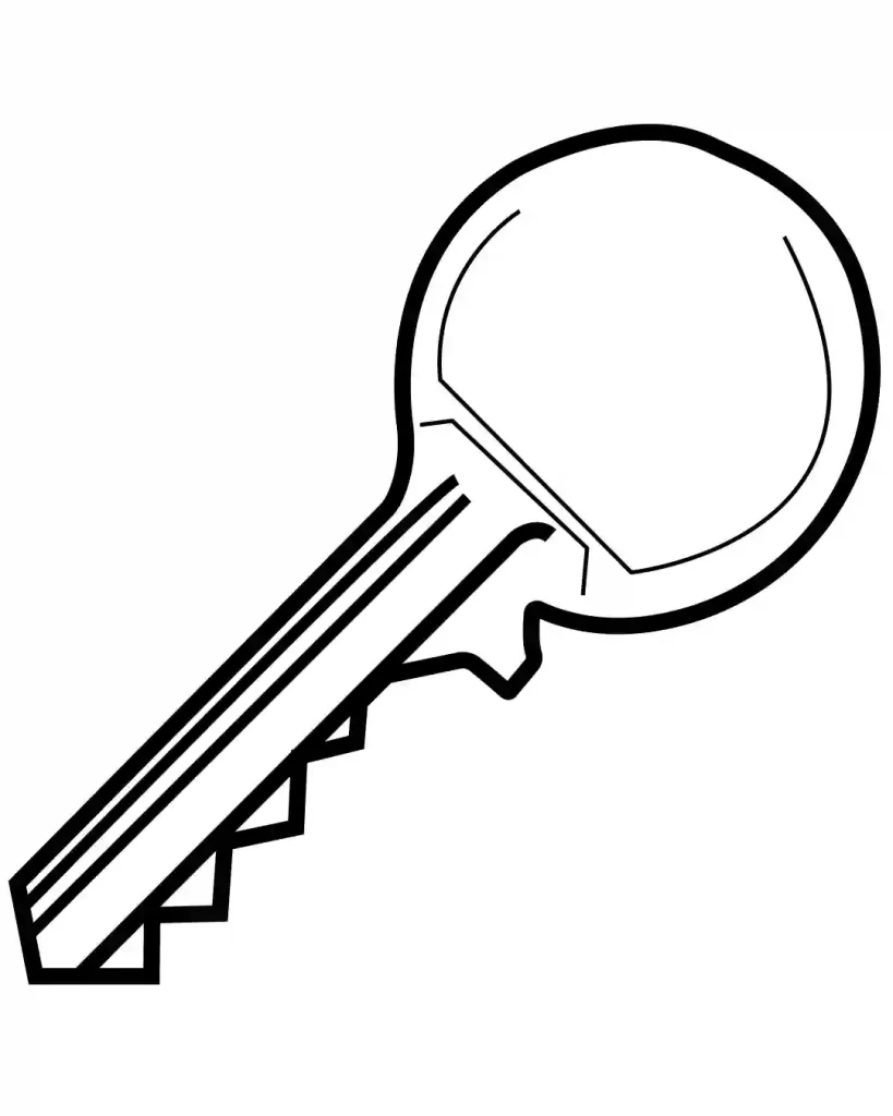 How To Draw A Key