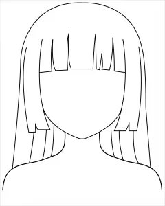 Read more about the article How to draw a Bangs in simple and easy step by step Guide