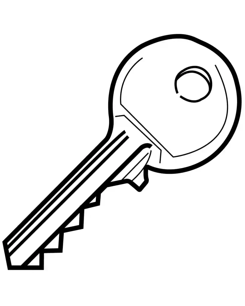 How To Draw A Key