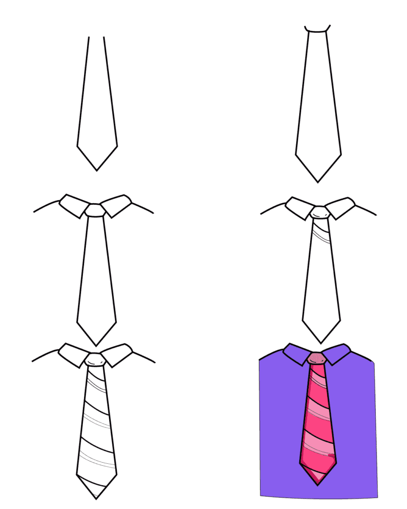 How-to-draw-tie