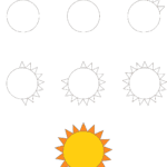 How-to-draw-sun