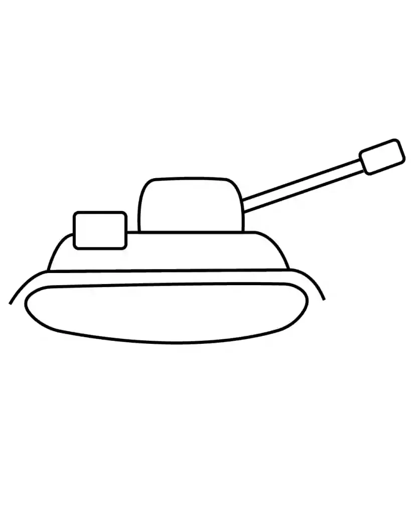 Learn-How-to-Draw-Tank-in-simple-steps