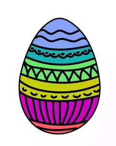 Read more about the article How to draw an Easter egg