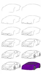 Read more about the article How to Draw a Tarzan Car in simple steps