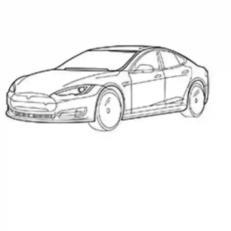 How-to-Draw-a-Tesla-in-Simple-steps-for-beginners