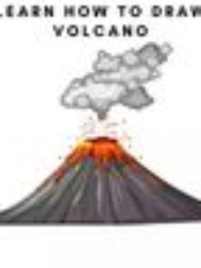 Learn How to Draw Volcano In 5 Easy and Simple Steps
