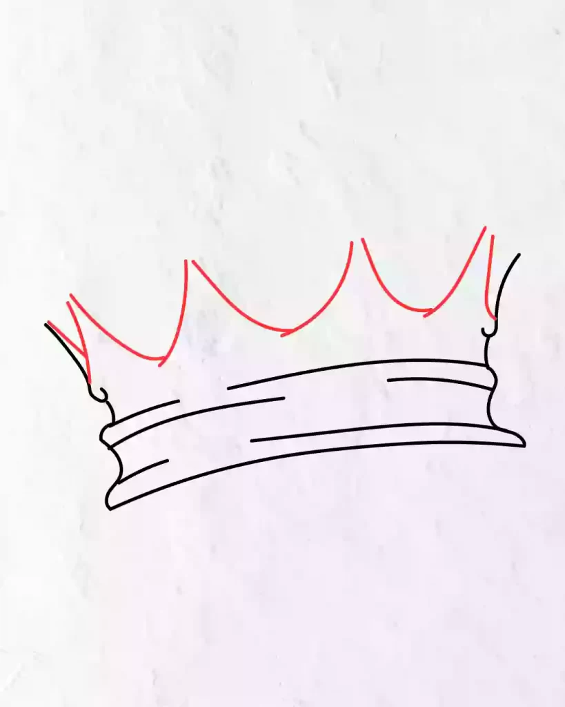 How-to-Draw-Crown-in-Simple-and-easy-steps-guide