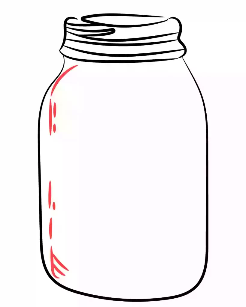 how-to-draw-mason-jars-in-simple-steps