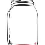 How to Draw Mason Jars in Simple Steps