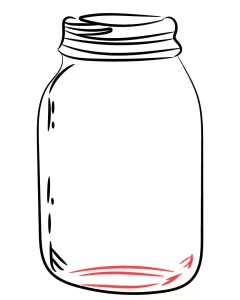 Read more about the article How to Draw Mason Jars in Simple Steps