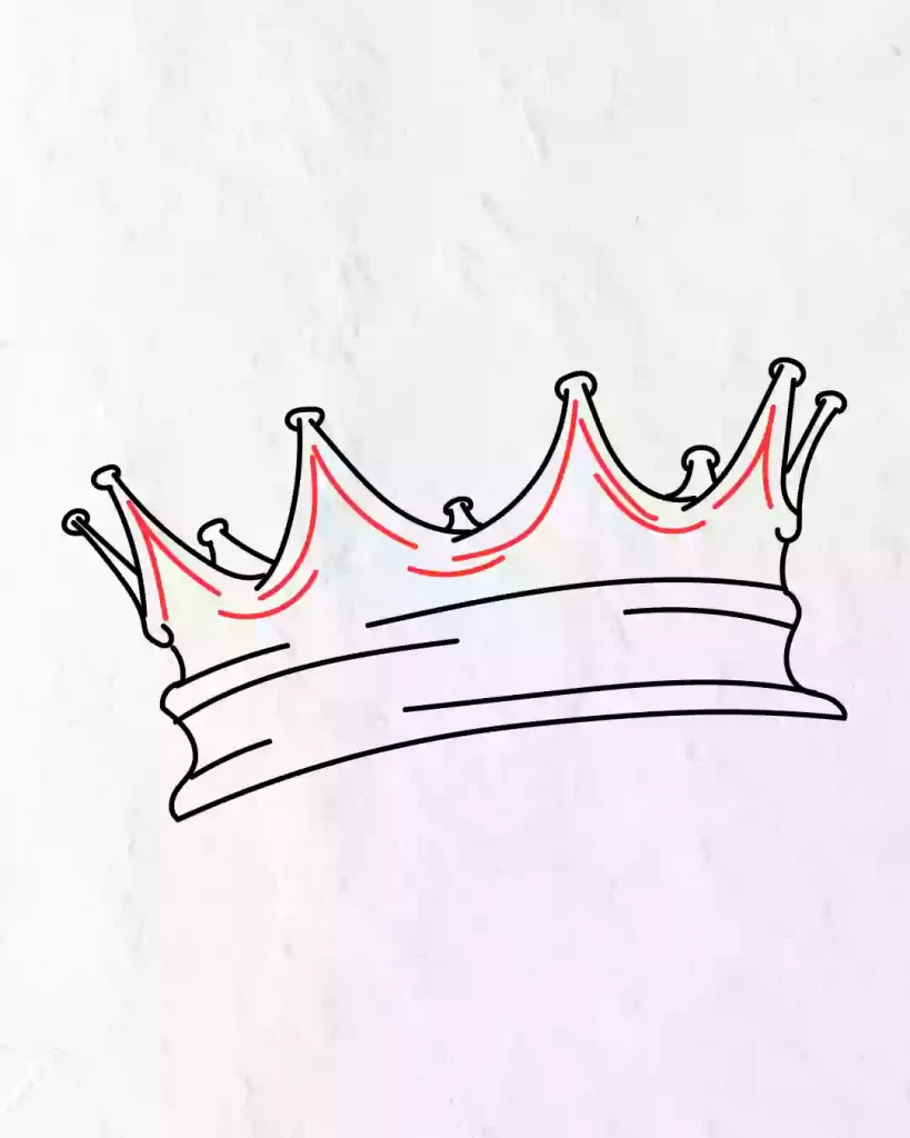 How-to-Draw-Crown-in-Simple-and-easy-steps-guide