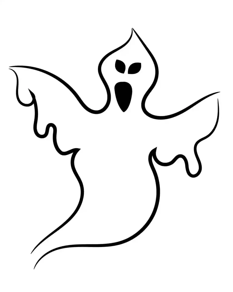 How to Draw Ghost in Simple and easy steps