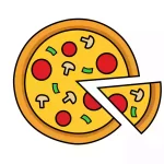 How-to-Draw-Pizza-in-Simple-and-easy-Steps