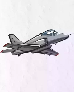 Read more about the article How to Draw Jet in simple and easy steps guide