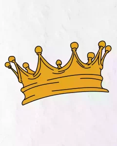 Read more about the article How to Draw Crown in Simple and easy steps guide