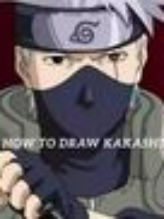 how to draw a Kakashi