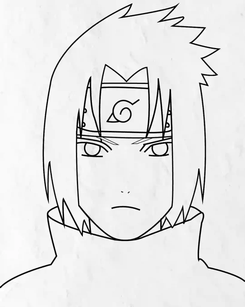 How-to-Draw-Sasuke