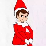 How to Draw Elf of the Shelf