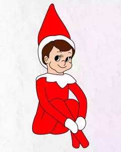 Read more about the article How to Draw Elf on the Shelf
