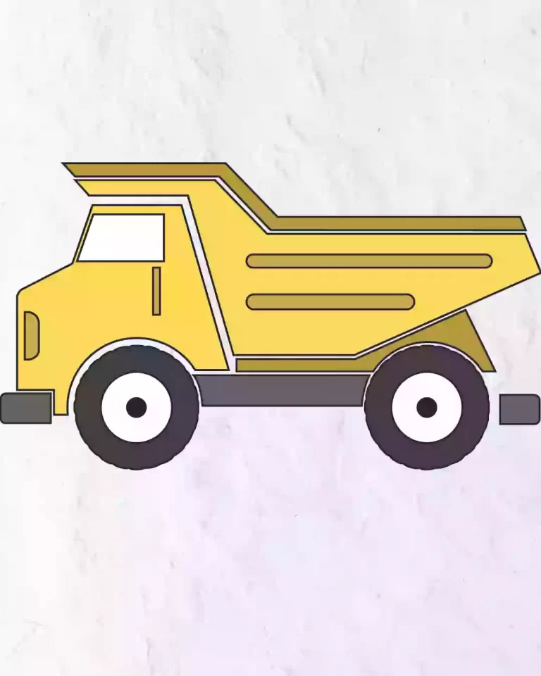 how-to-draw-dump-truck-in-9-easy-steps