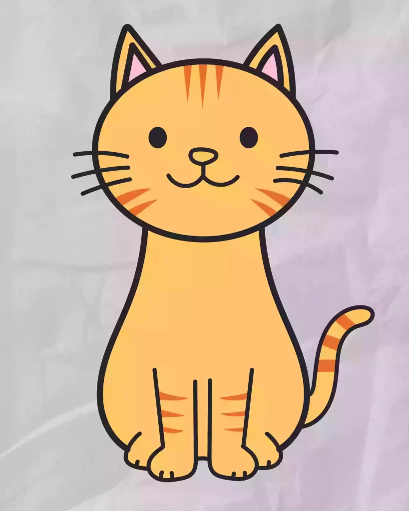 How to Draw a Cat Very Easy  Drawing Tutorial For kids