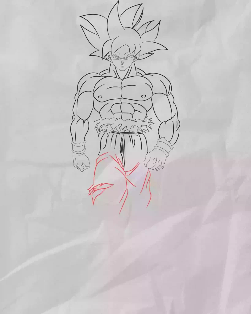 How-to-Draw-Goku