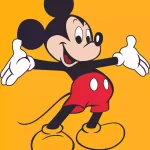 How to draw Mickey Mouse