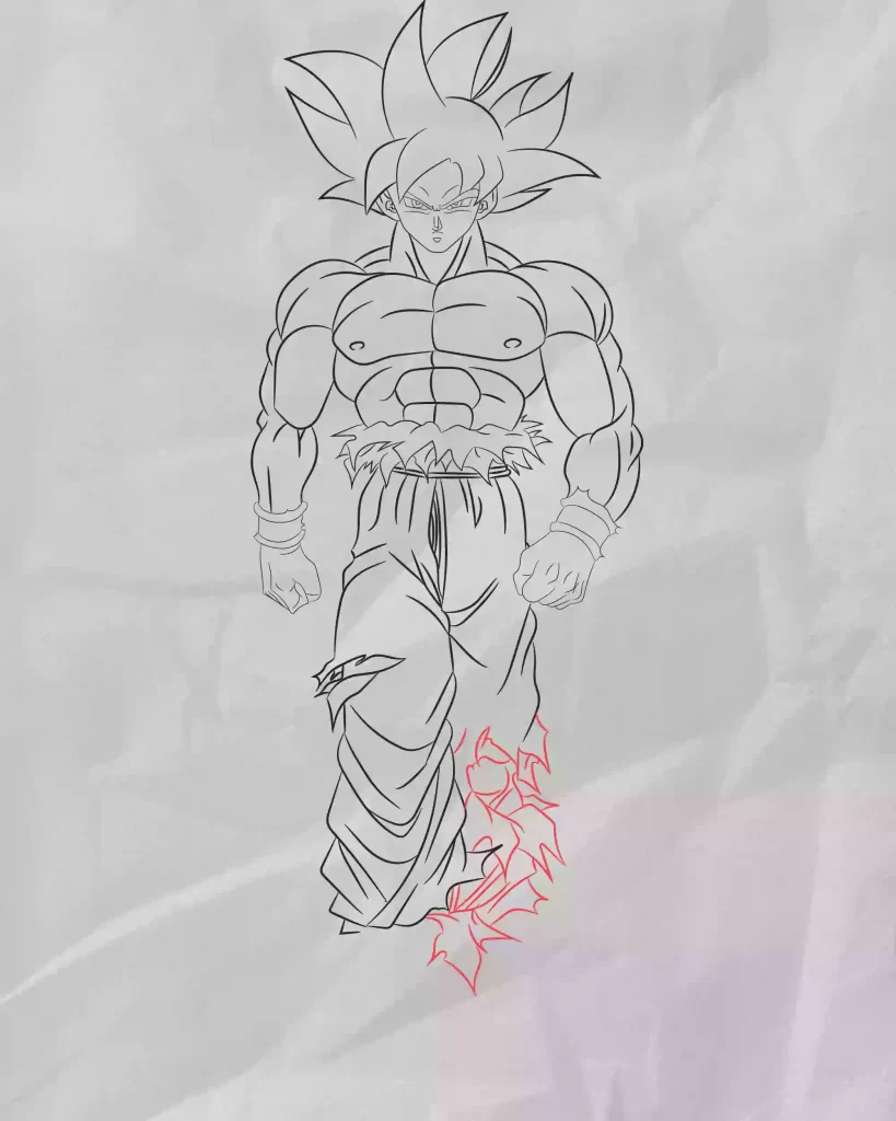 How-to-Draw-Goku