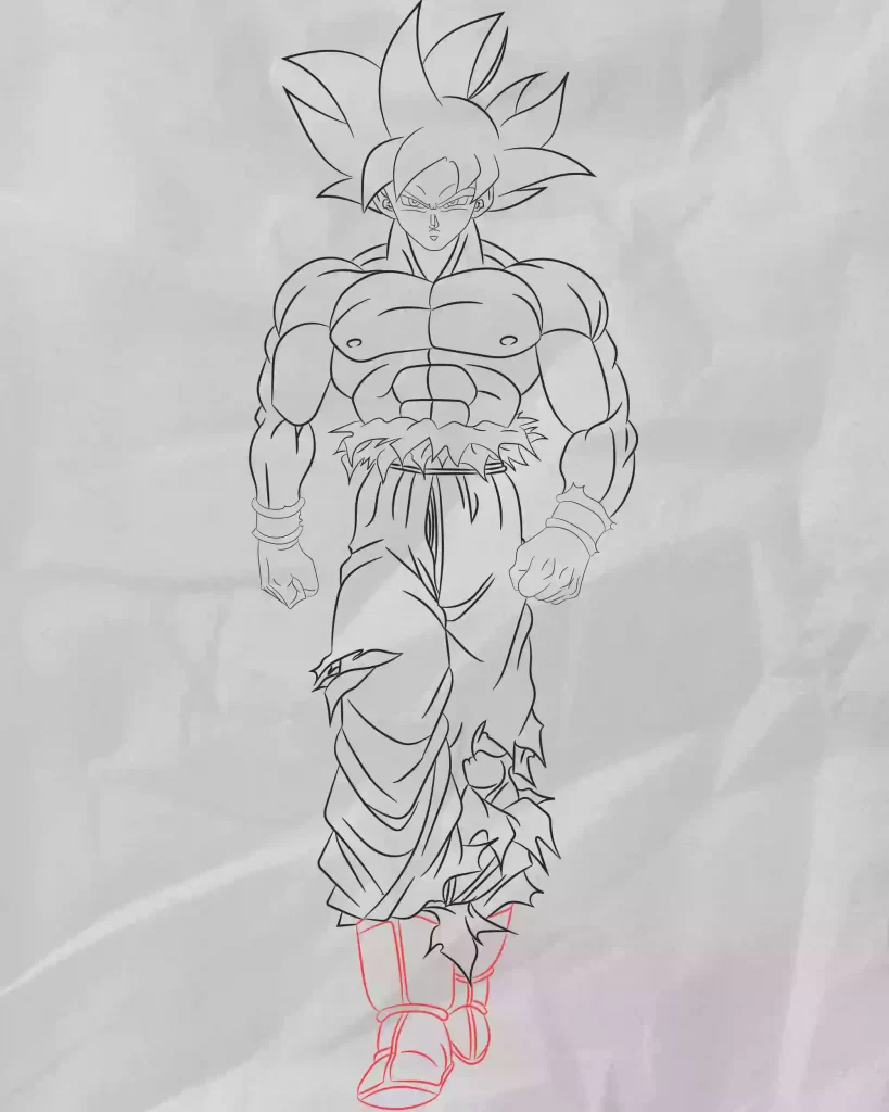 How-to-Draw-Goku