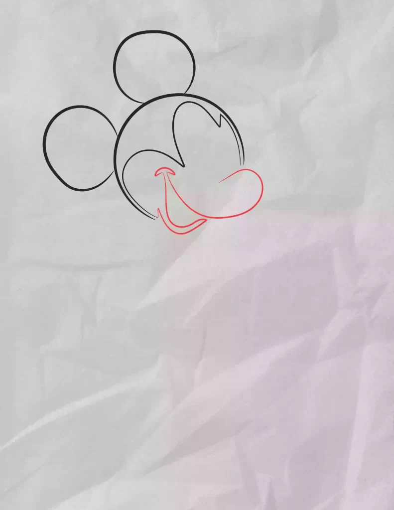 How-to-draw-Mickey-Mouse