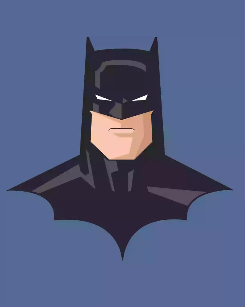 batman drawing easy for kids