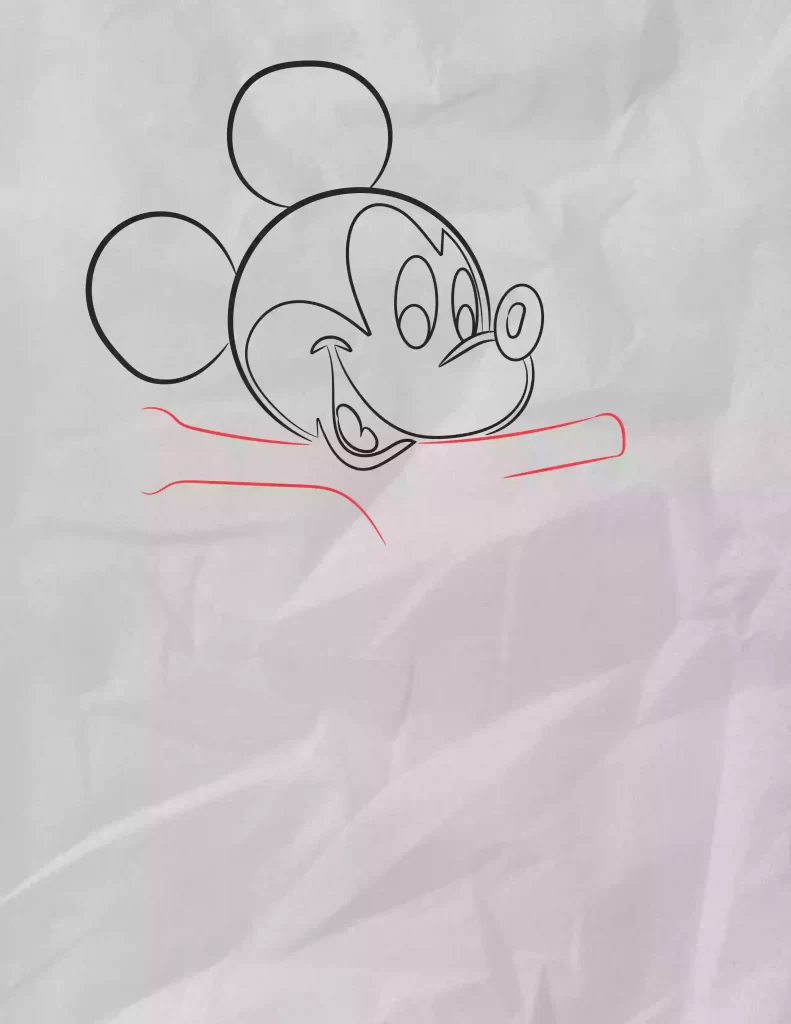 How-to-draw-Mickey-Mouse