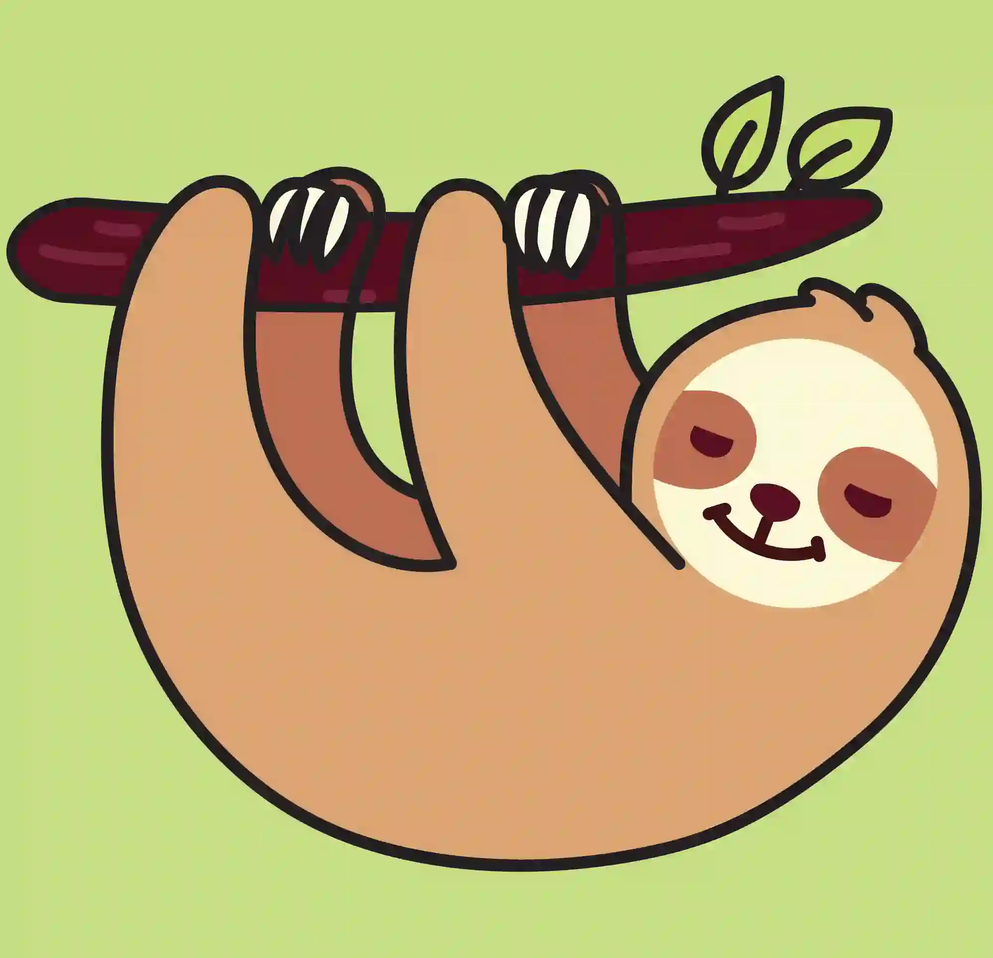 How -o-Draw-A-Cartoon-Sloth