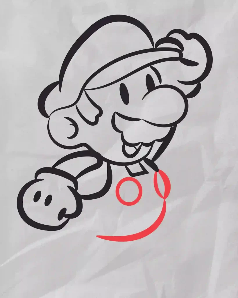 How-to-Draw-Mario