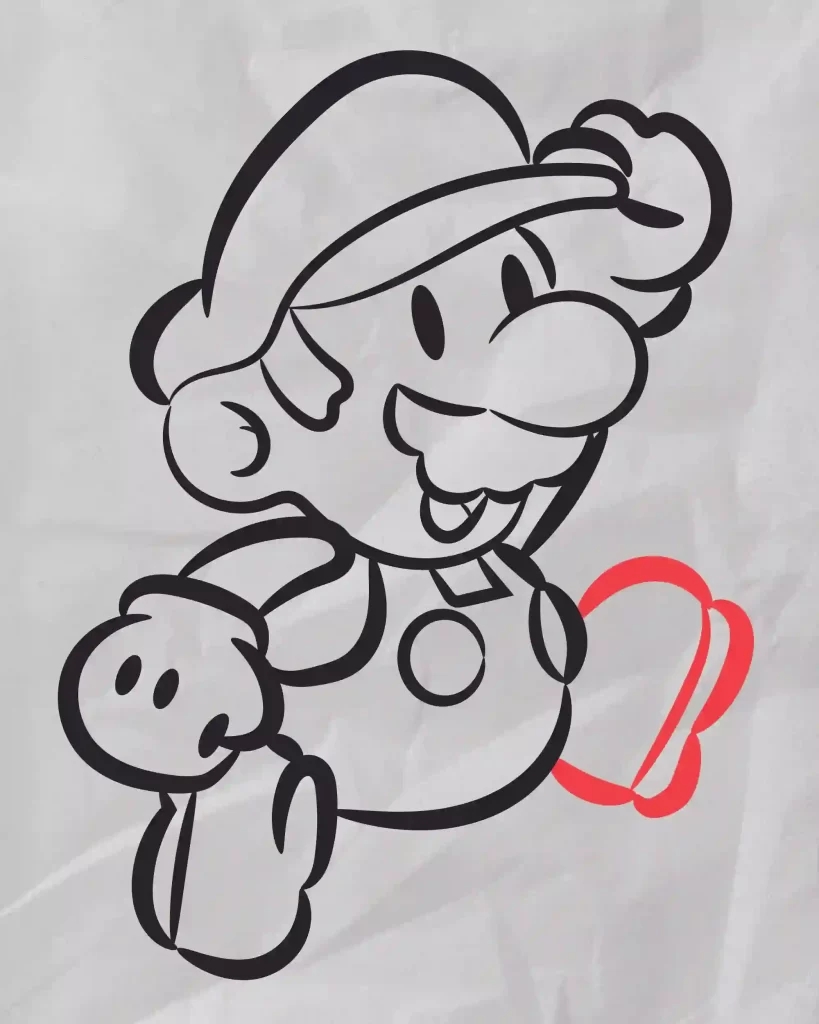 How-to-Draw-Mario