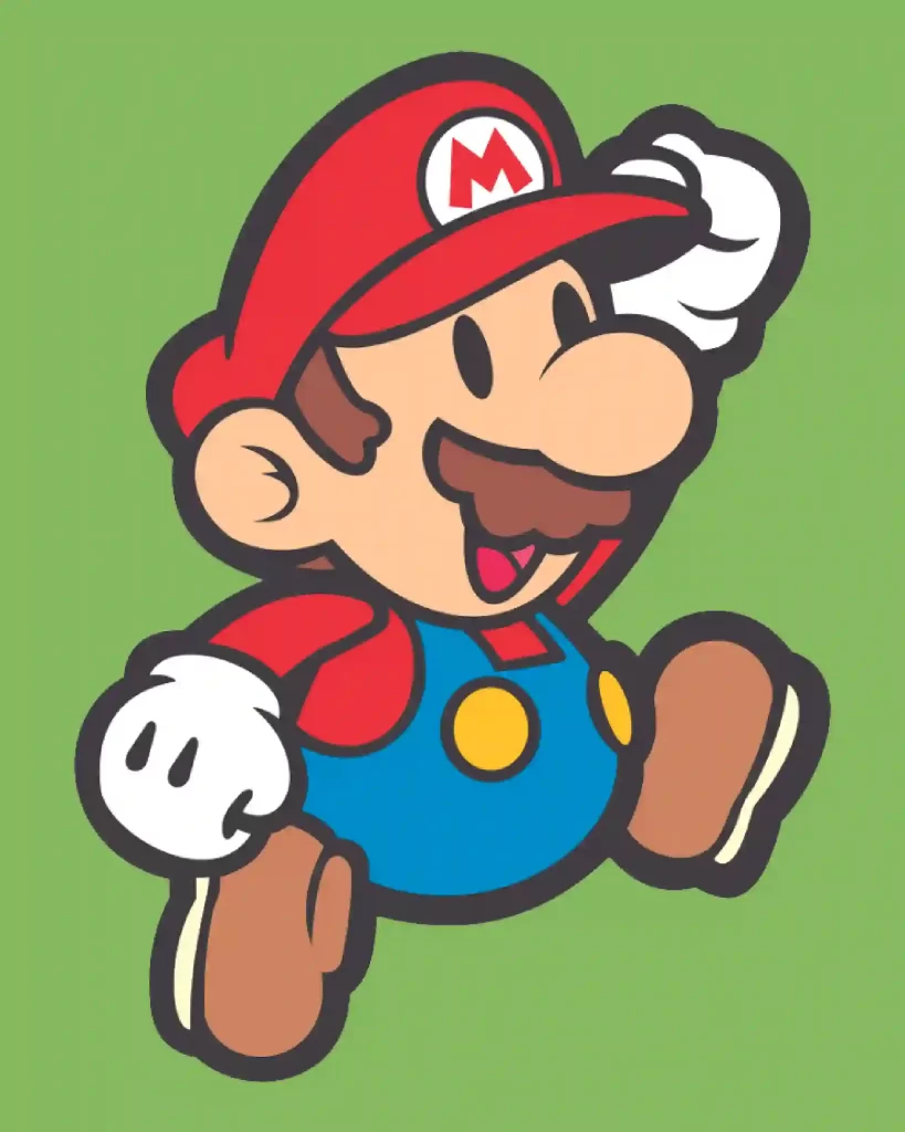 mario drawing