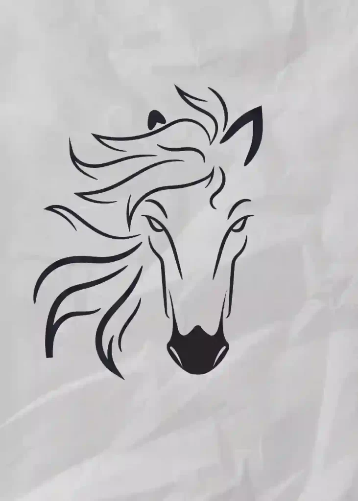 How-to-Draw-a-Horse-Face