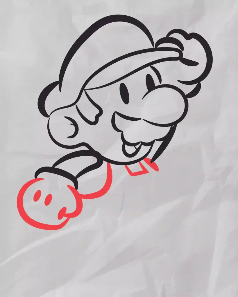 How-to-Draw-Mario