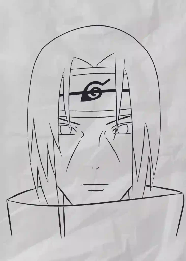 How-to-Draw-Itachi-Uchiha