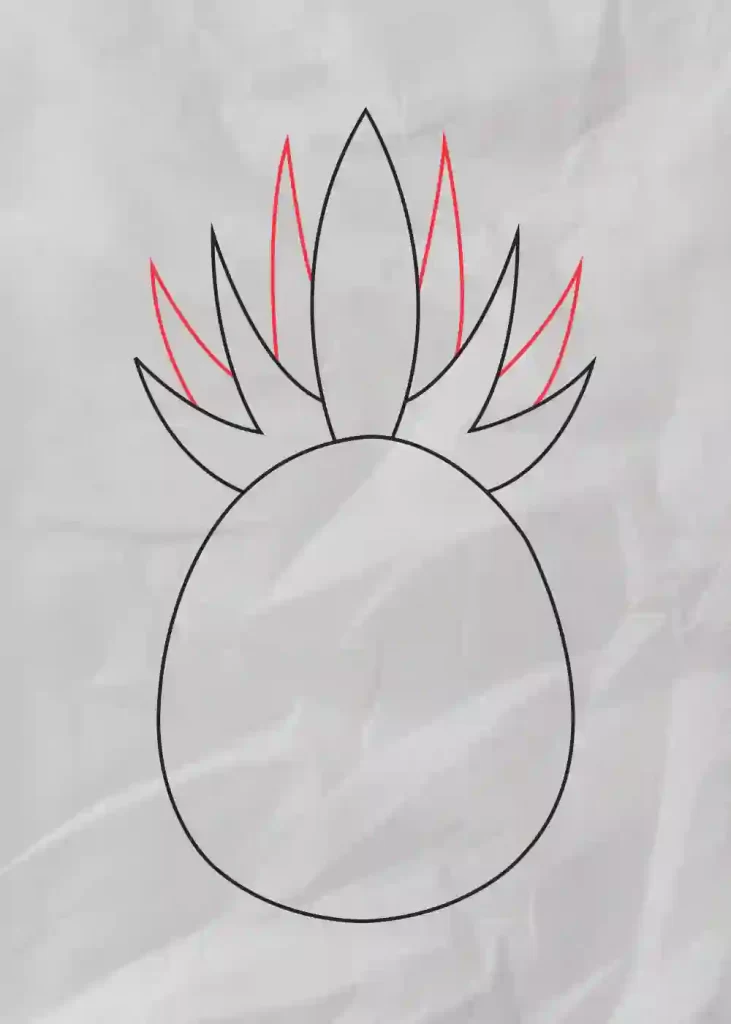 How-to-Draw-a-Pineapple