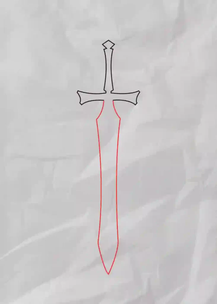 How-to-draw-Sword