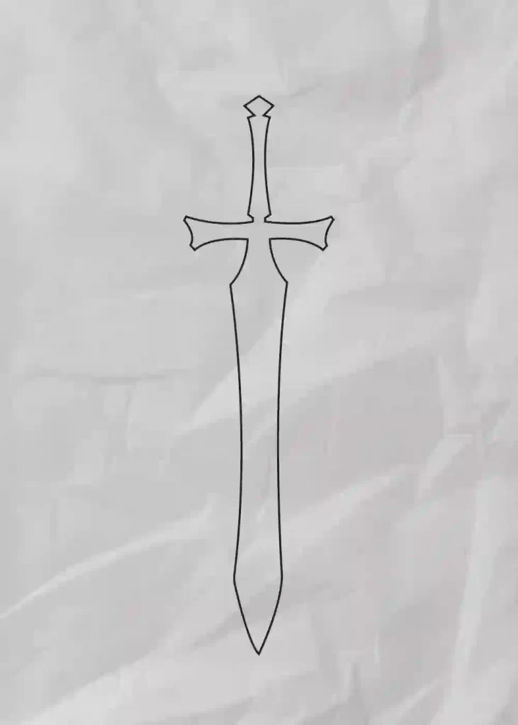 How-to-draw-Sword