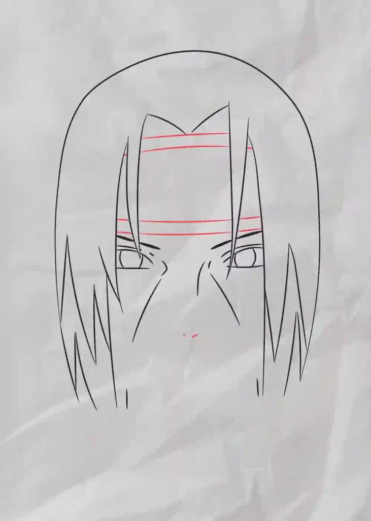 How To Draw Itachi Uchiha Easy Drawing Storiespub